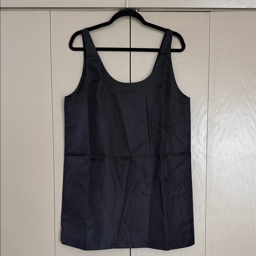 Madhappy Black Satin Mini Dress